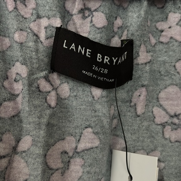 Lane Bryant Plus Swing Flutter-Sleeve Sweetheart-Neck Babydoll Top, 26/28 4X - Picture 3 of 7